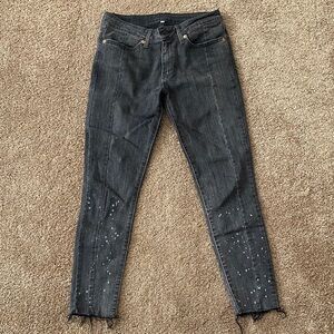 Levi’s Women's Black Distressed Jeans